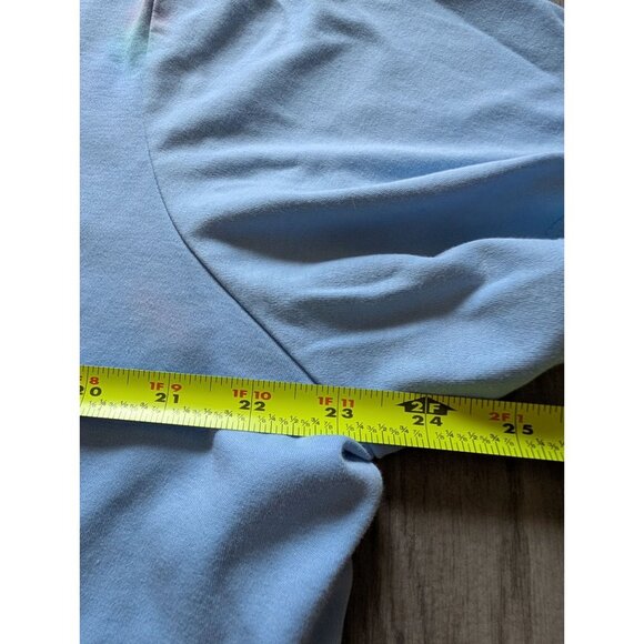 Ll Bean Womens Light Blue Short Sleeve T-Shirt 2X Plus 100% Cotton Casual Wear - Picture 6 of 6